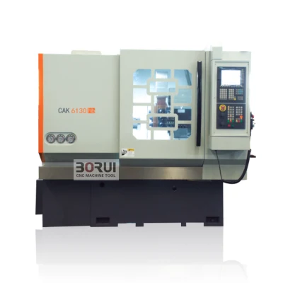 Máquina combinada de torno de fresado CNC de metal de corte horizontal Cak6130hb